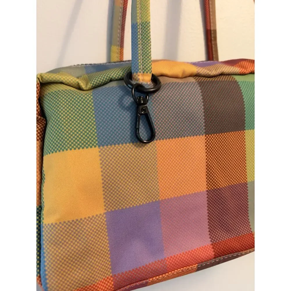 Nylon Bowler Bag Madras
